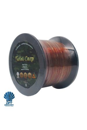 Dft Bojin Twistcarp Kahve-yşil 1000m 0.35mm Misina