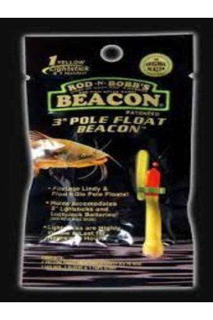 Rod-n-bobbs Pole Float Beacon | 3" | Tekli Paket