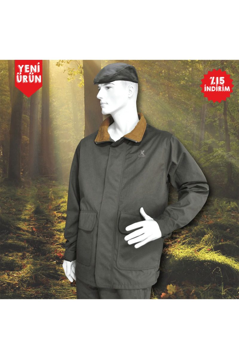 x hunt Ustalar Kışlık Takım K.Haki (Mont - Pantalon) x takım haki M BEDEN